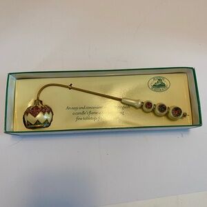 Vtg Candle Sniffer NIB Christmas 1999 Bell Design Boston Warehouse Trading Corp
